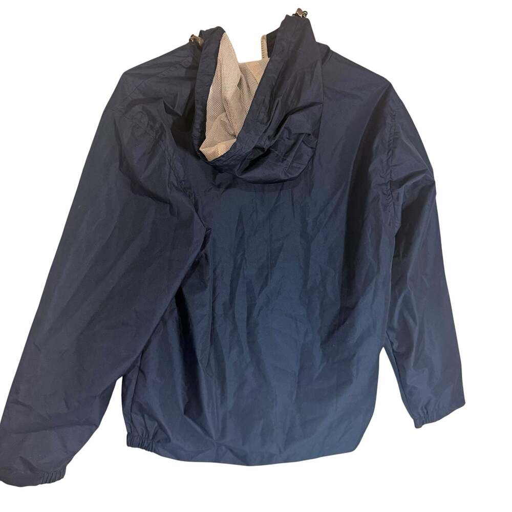 U.S. Polo Assn. Men's Hooded Navy Windbreaker Jacket Size M - Picture 4 of 9